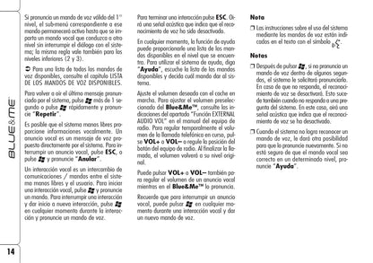 Alfa Romeo Blue&Me Instrucciones 2008 - 2011