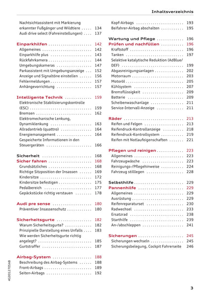 2014-2018 Audi A6 Gebruikershandleiding | Duits