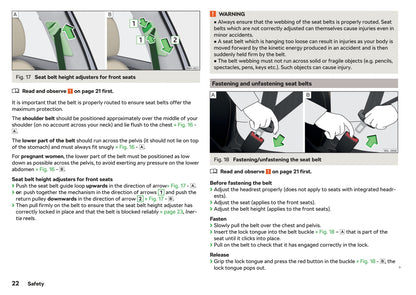 2018-2019 Skoda Rapid Spaceback Owner's Manual | English