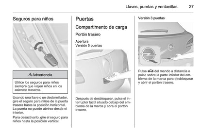 2015 Opel Astra Gebruikershandleiding | Spaans