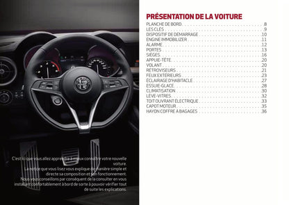 2017-2020 Alfa Romeo Stelvio Owner's Manual | French