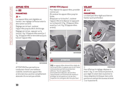 2017-2020 Alfa Romeo Stelvio Owner's Manual | French