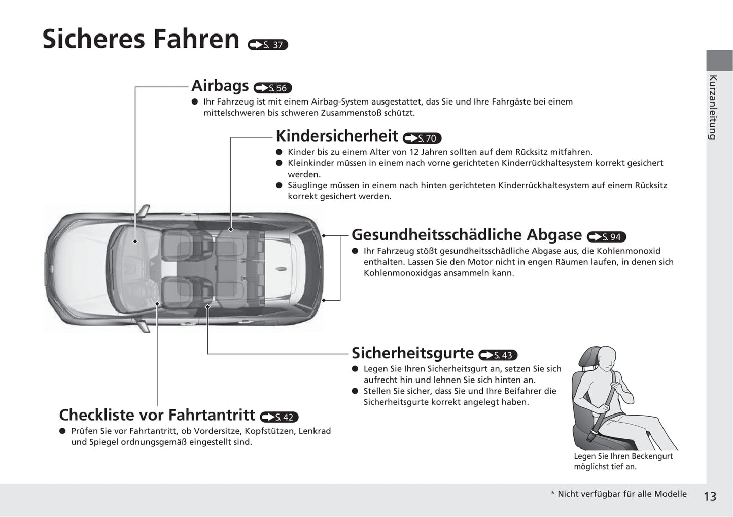 2018-2019 Honda CR-V Bedienungsanleitung | Deutsch