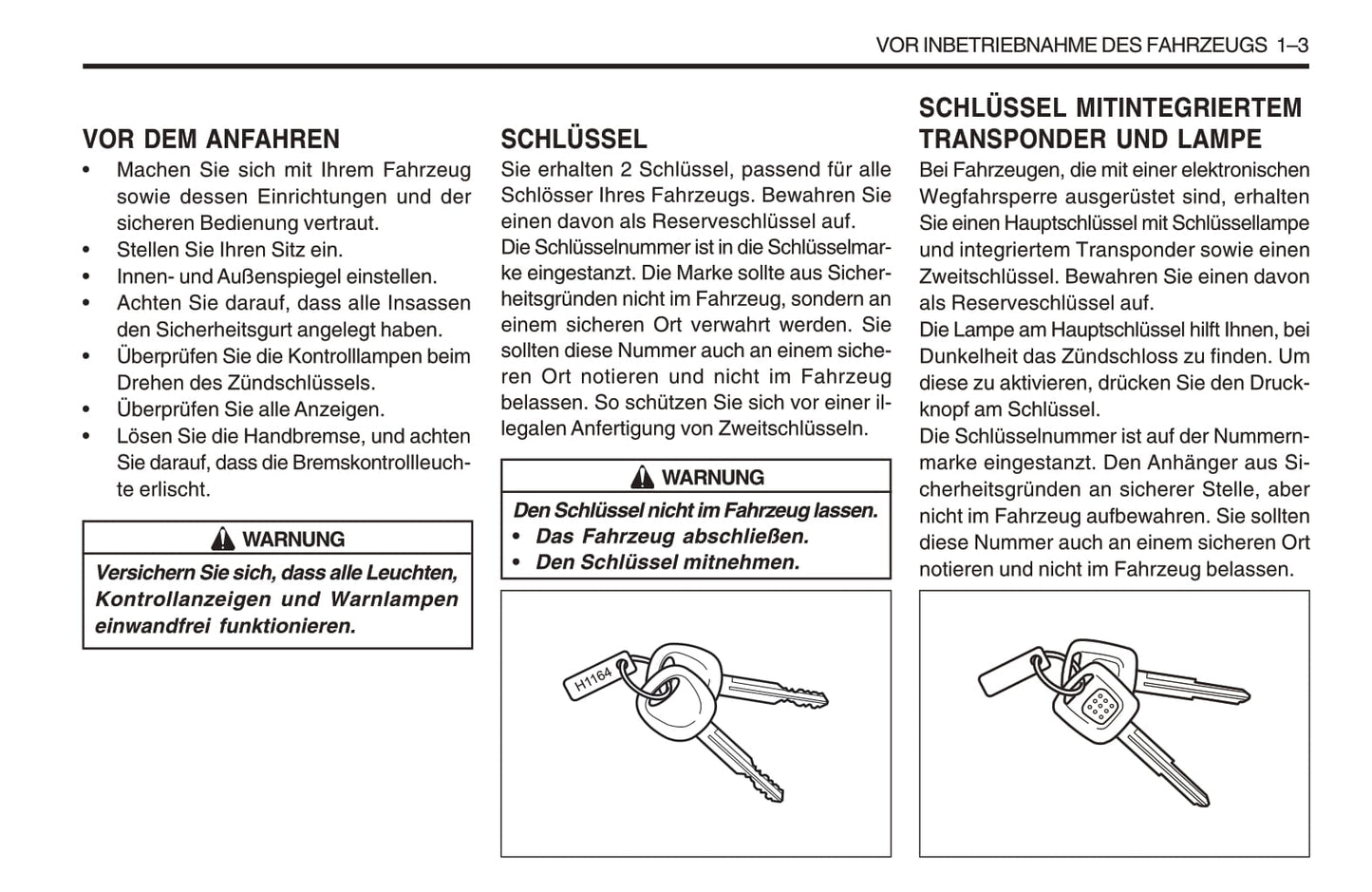 1998-2005 SsangYong Musso Manuel du propriétaire | Allemand