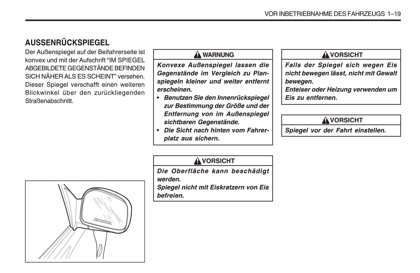 1998-2005 SsangYong Musso Manuel du propriétaire | Allemand