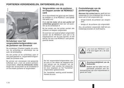 2017-2019 Renault Captur Gebruikershandleiding | Nederlands