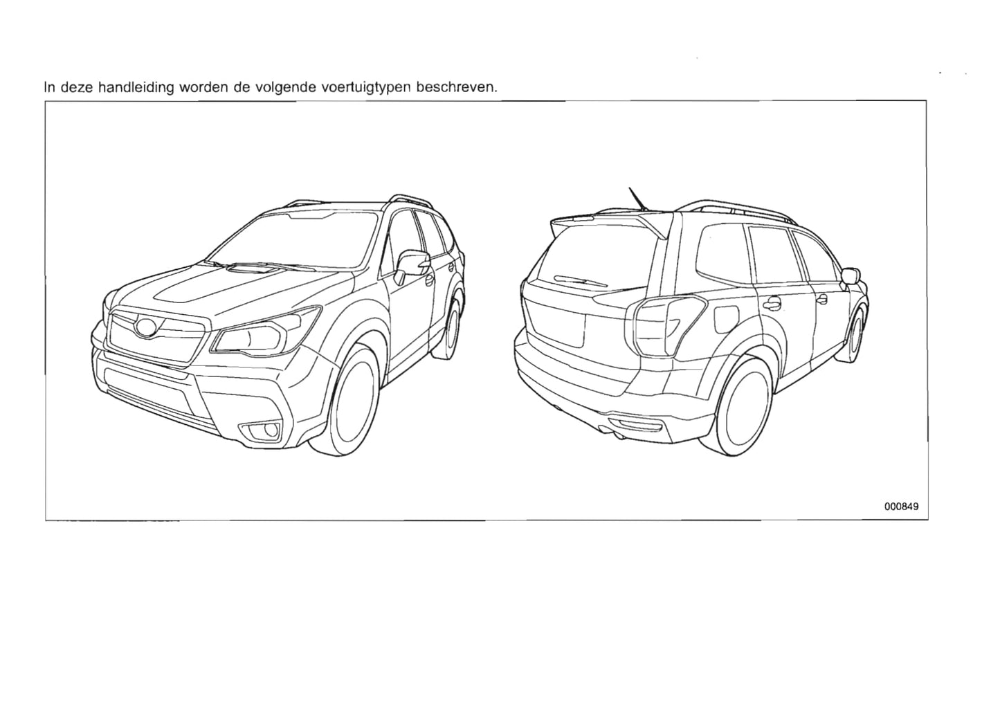 2016-2017 Subaru Forester Owner's Manual | Dutch