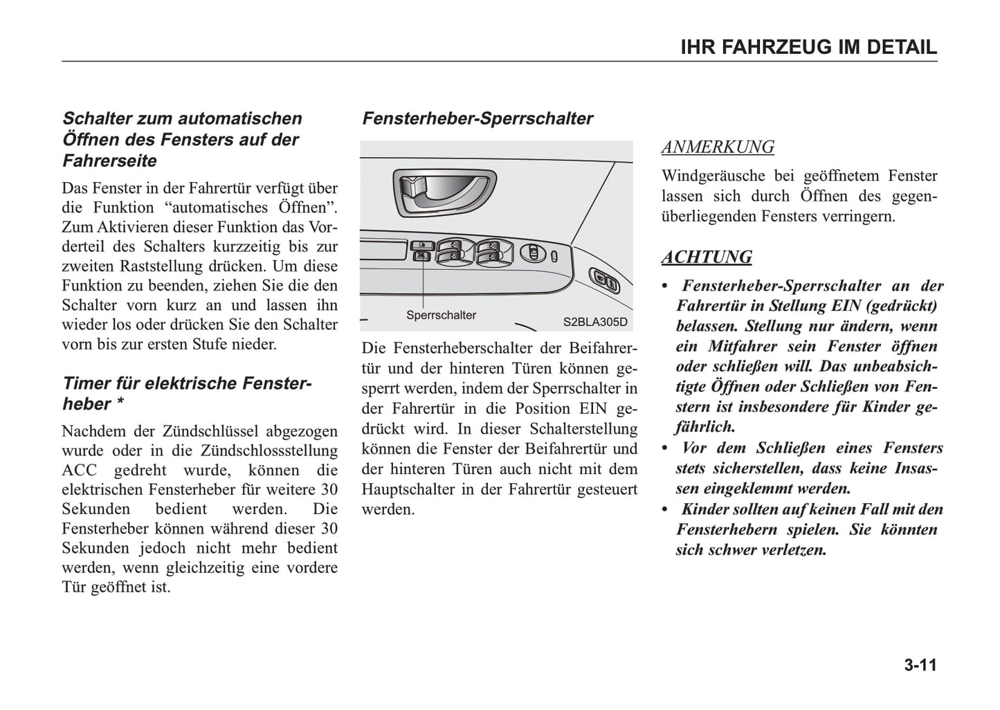 2002-2006 Kia Sorento Manuel du propriétaire | Allemand