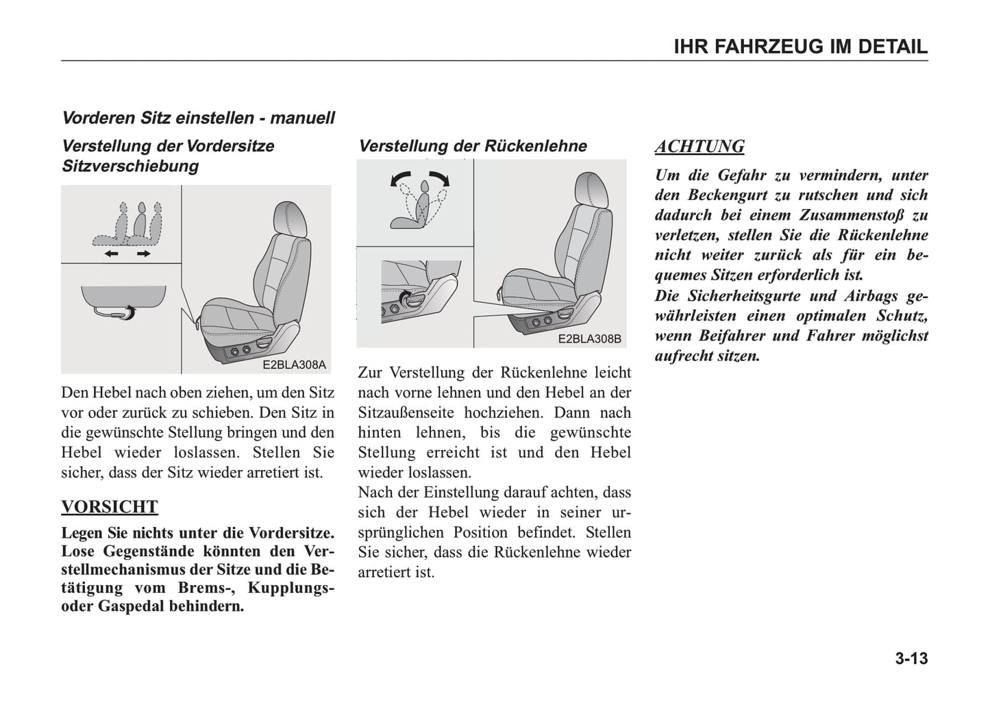 2002-2006 Kia Sorento Manuel du propriétaire | Allemand