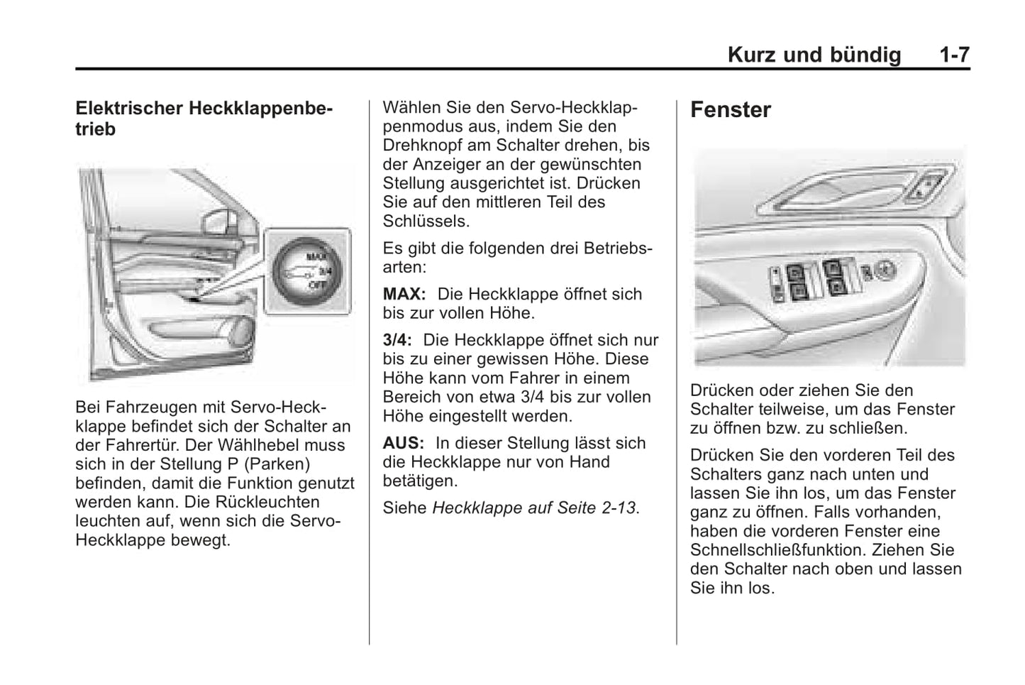 2015-2017 Cadillac SRX Owner's Manual | German