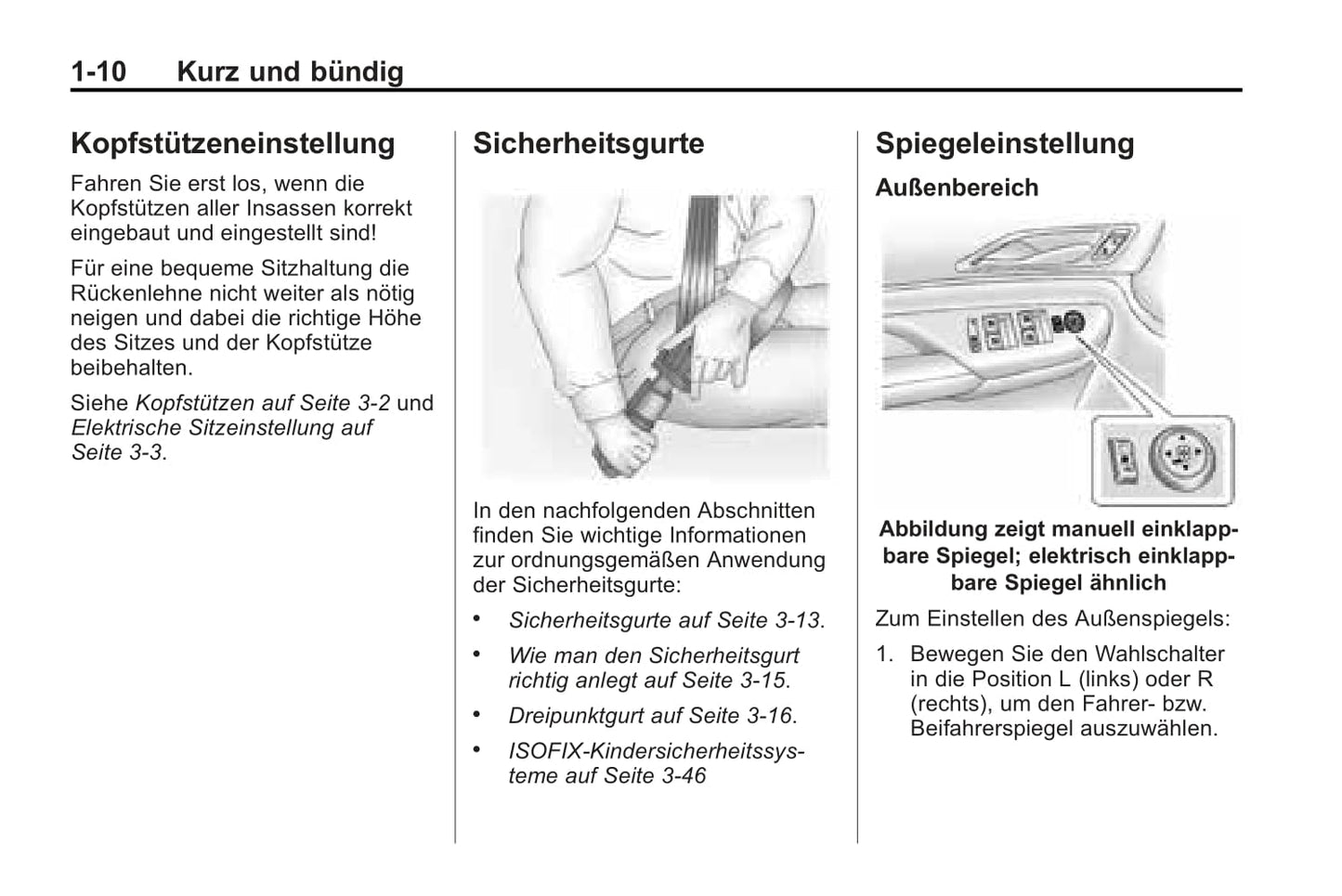 2015-2017 Cadillac SRX Owner's Manual | German