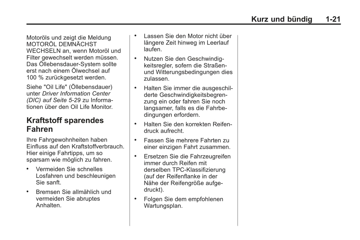 2015-2017 Cadillac SRX Owner's Manual | German