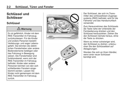 2015-2017 Cadillac SRX Owner's Manual | German