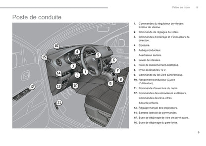 2013-2014 Peugeot 5008 Manuel du propriétaire | Français