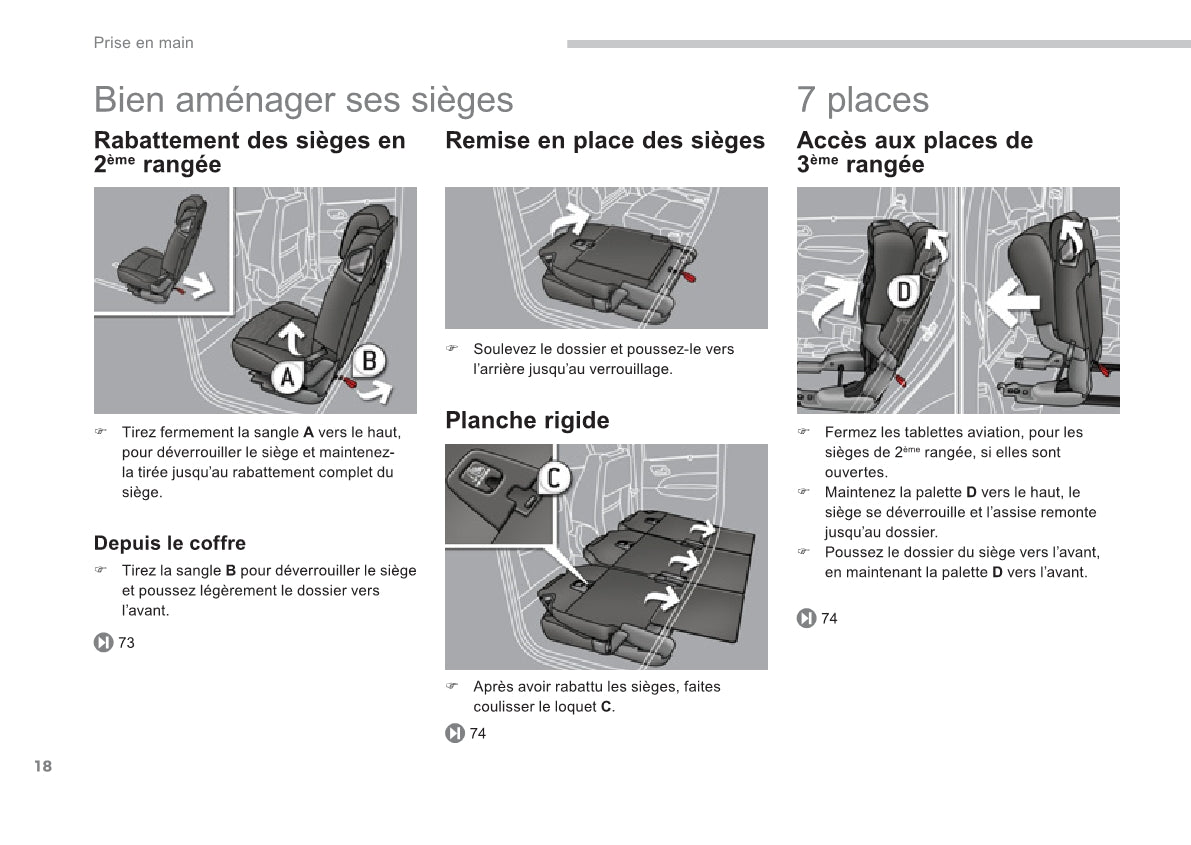 2013-2014 Peugeot 5008 Manuel du propriétaire | Français