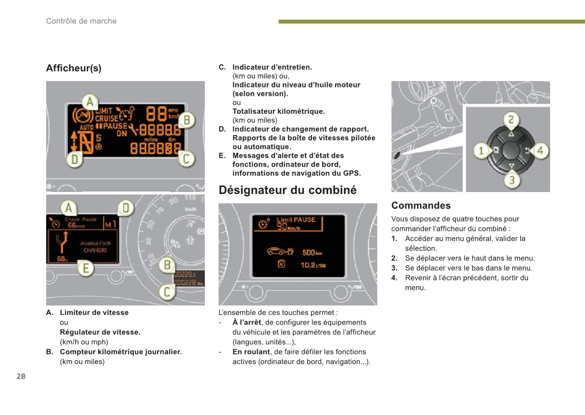 2013-2014 Peugeot 5008 Manuel du propriétaire | Français