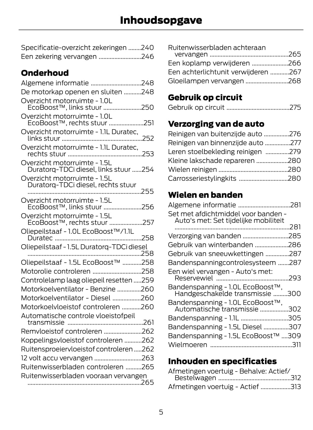 2020 Ford Fiesta Bedienungsanleitung | Niederländisch