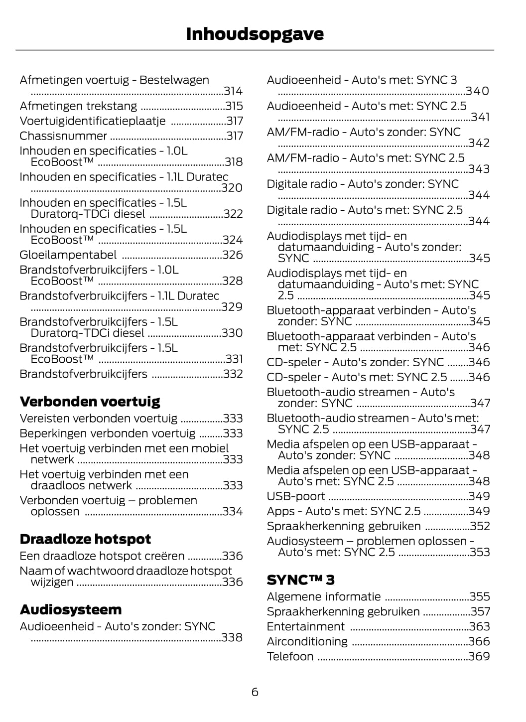 2020 Ford Fiesta Bedienungsanleitung | Niederländisch