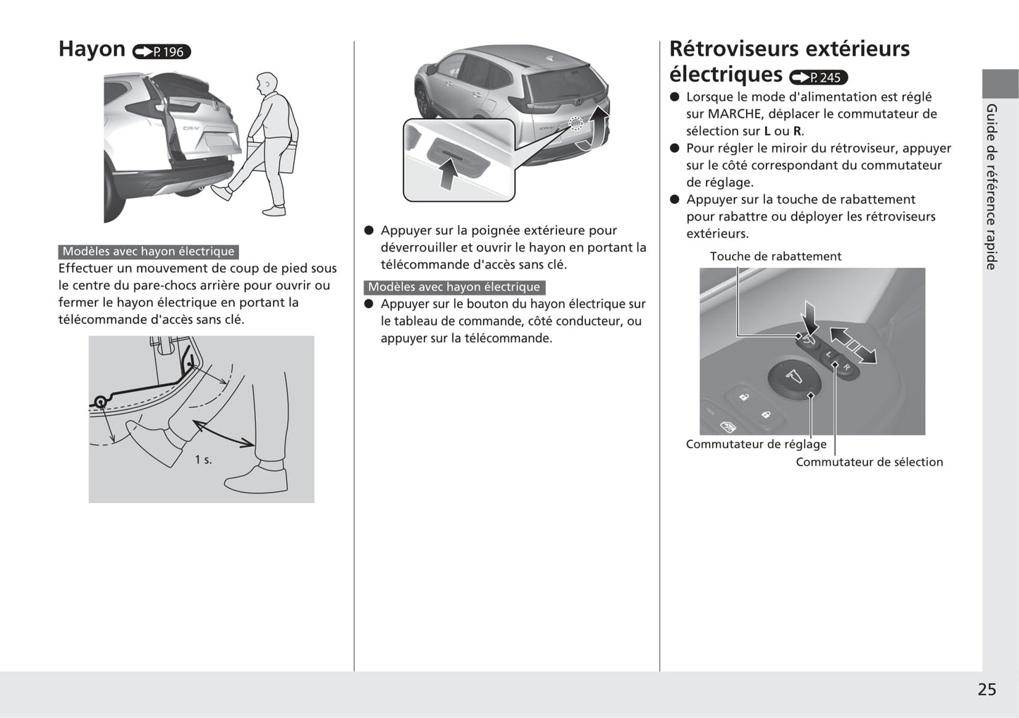 2018-2019 Honda CR-V Manuel du propriétaire | Français