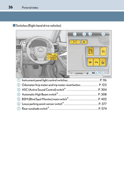 2019-2020 Lexus IS 300h Owner's Manual | English