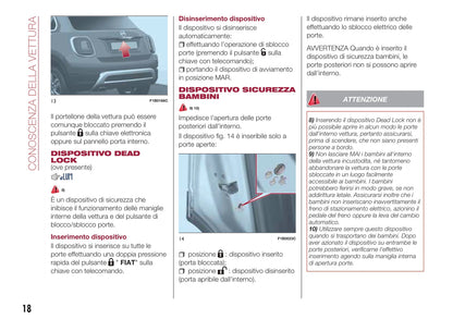 2019-2020 Fiat 500X Owner's Manual | Italian