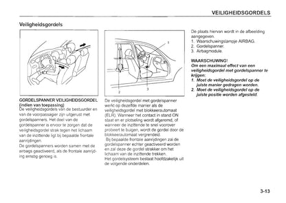 2000-2005 Kia Rio Manuel du propriétaire | Néerlandais