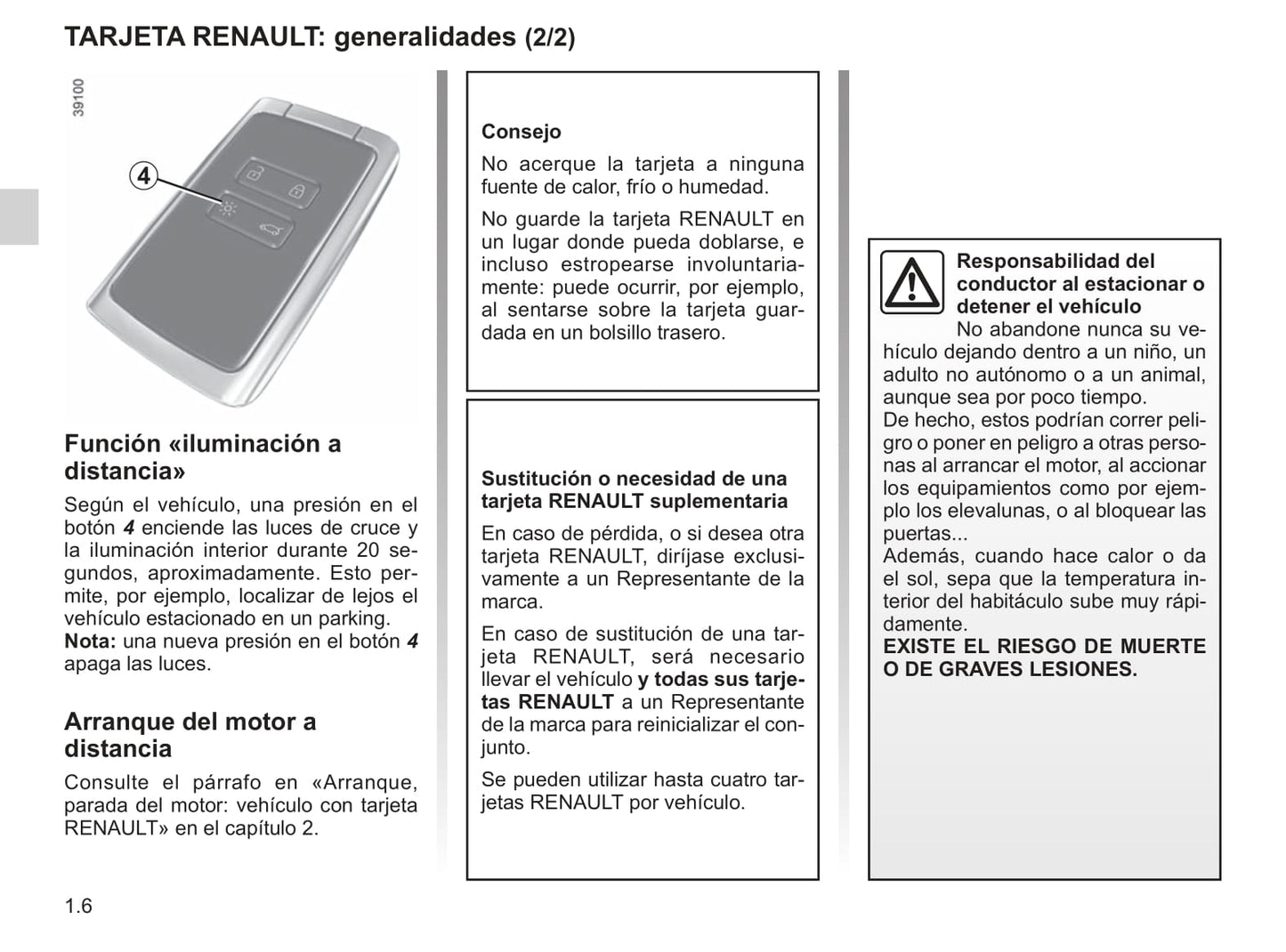 2017-2020 Renault Koleos Manuel du propriétaire | Espagnol