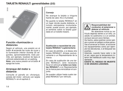 2017-2020 Renault Koleos Manuel du propriétaire | Espagnol