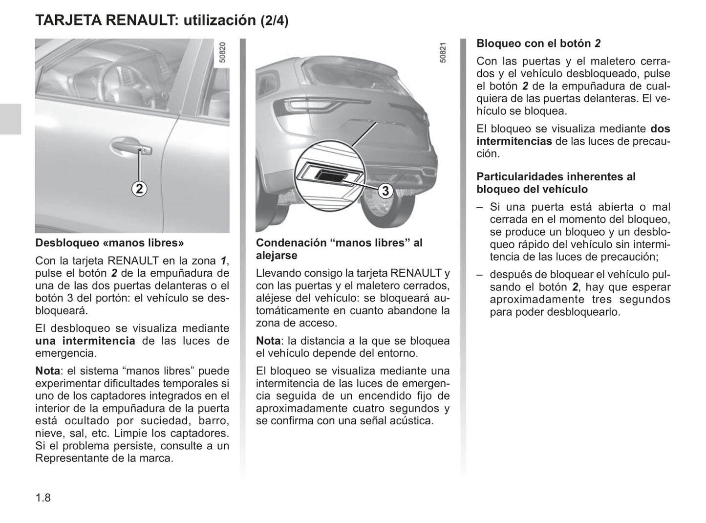 2017-2020 Renault Koleos Manuel du propriétaire | Espagnol