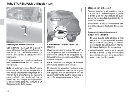 2017-2020 Renault Koleos Manuel du propriétaire | Espagnol