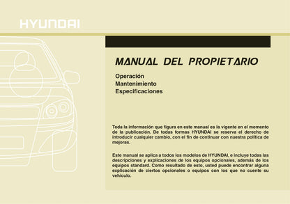 2011-2015 Hyundai i40 Manuel du propriétaire | Espagnol