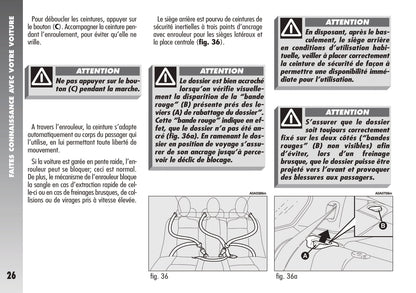 2005-2011 Alfa Romeo 147 Manuel du propriétaire | Français