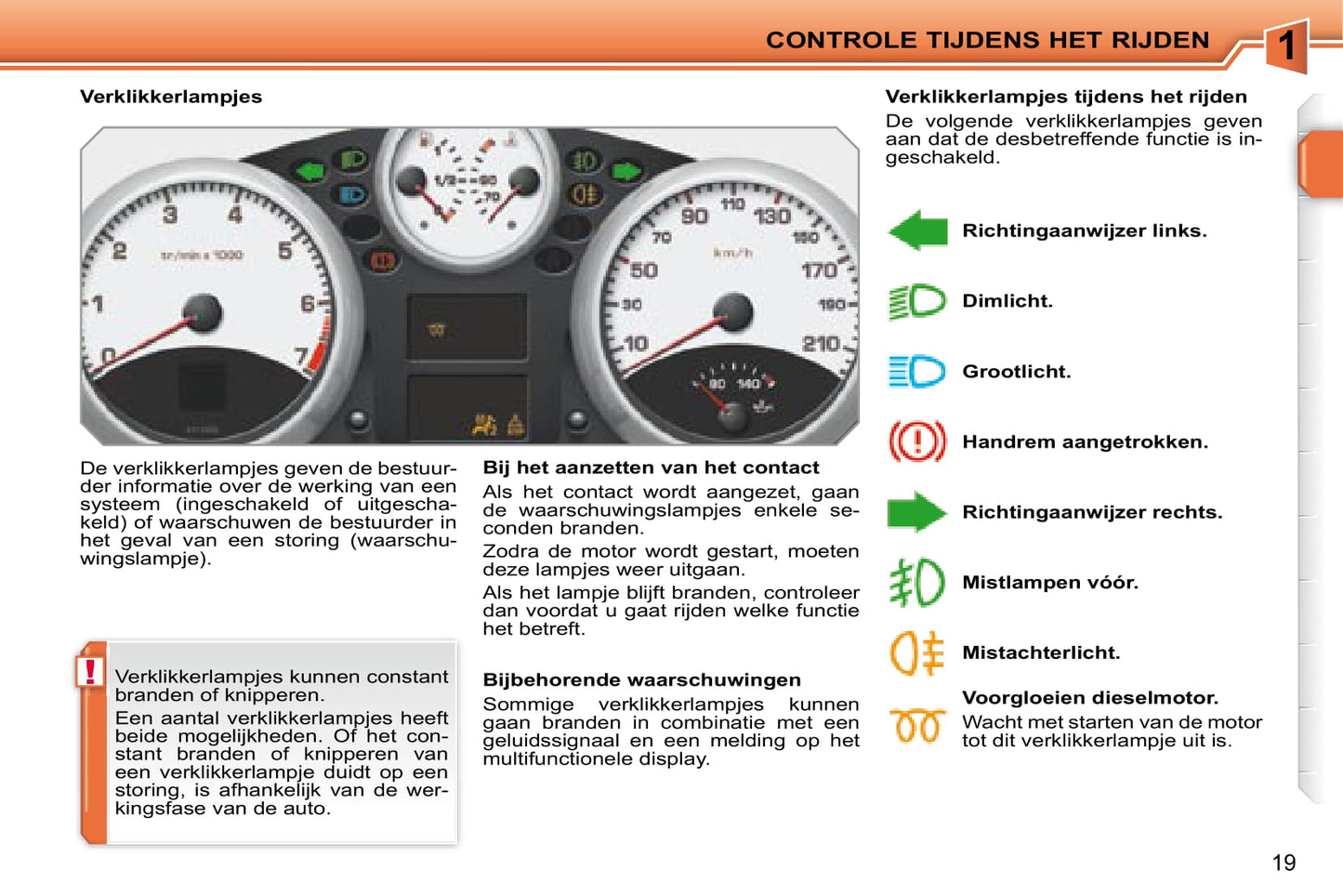 2007-2009 Peugeot 207 CC Manuel du propriétaire | Néerlandais