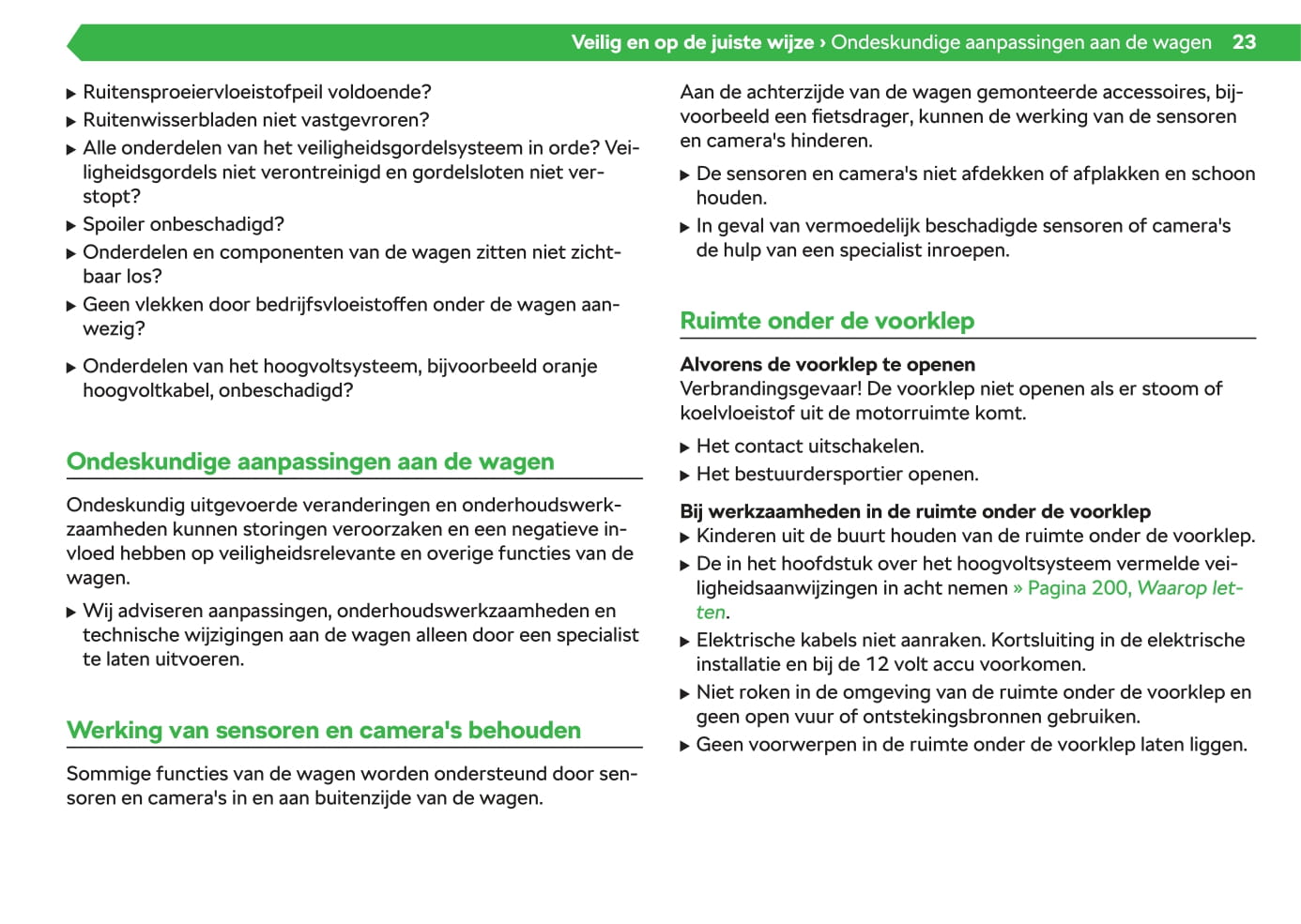 2020-2021 Skoda Enyaq iV Gebruikershandleiding | Nederlands