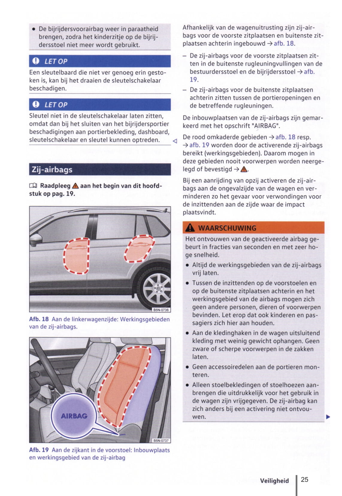 2016-2020 Volkswagen Tiguan Manuel du propriétaire | Néerlandais