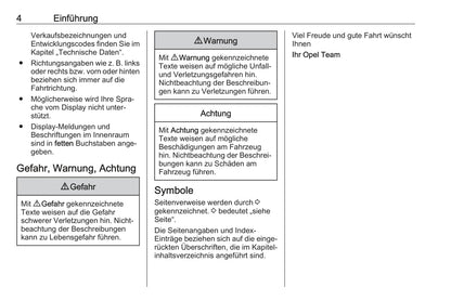 2020 Opel Corsa Owner's Manual | German