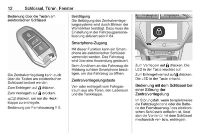 2020 Opel Corsa Owner's Manual | German