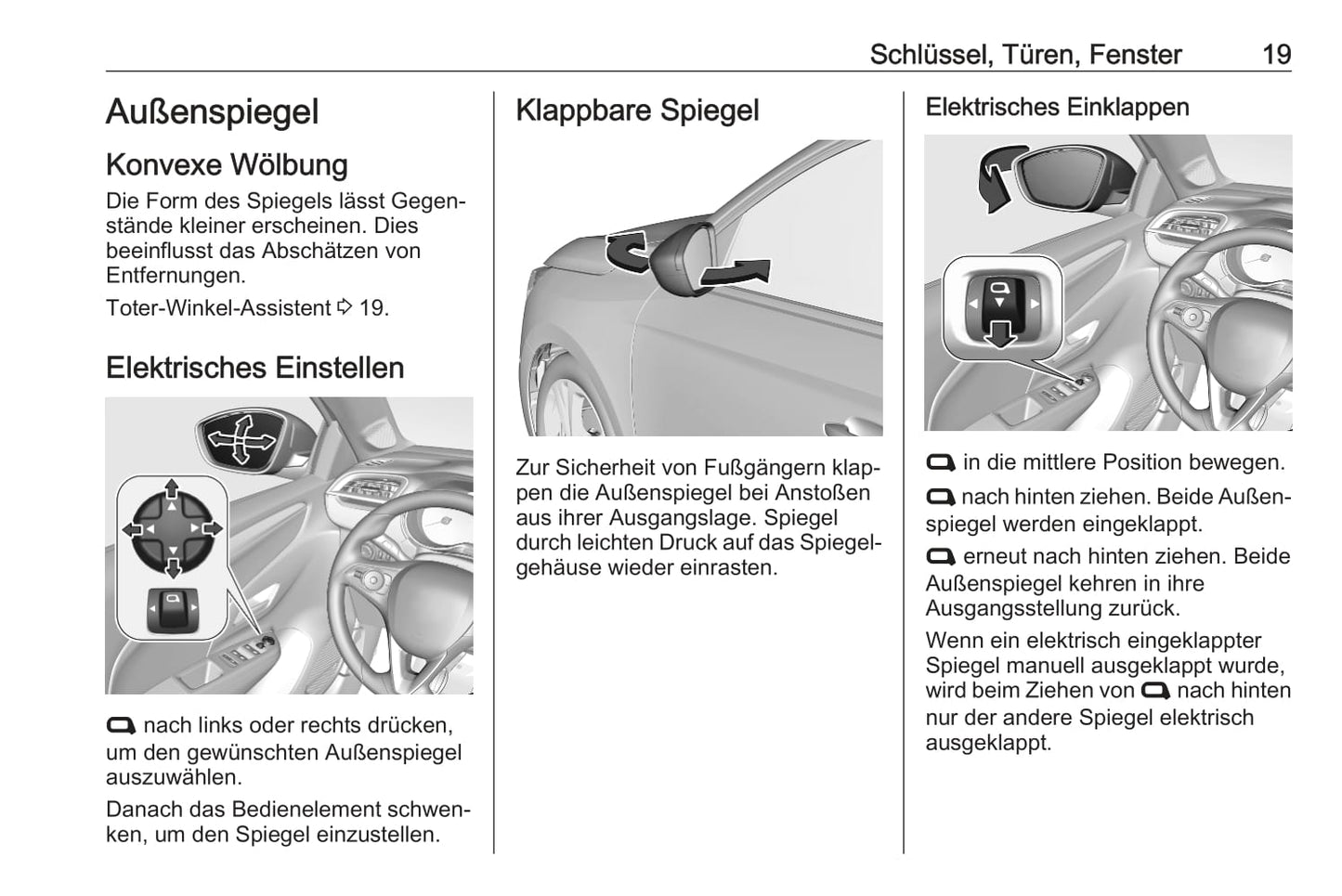 2020 Opel Corsa Owner's Manual | German