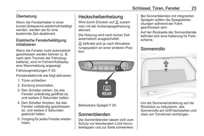 2020 Opel Corsa Owner's Manual | German