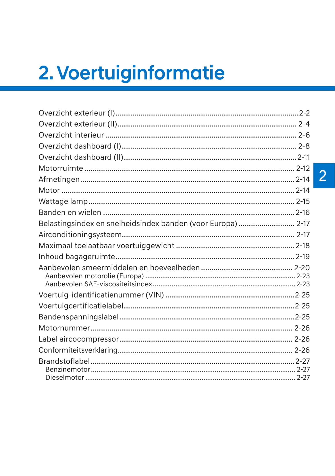 2021-2022 Hyundai Tucson Gebruikershandleiding | Nederlands