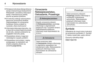 2014 Opel Zafira / Zafira Family Bedienungsanleitung | Polnisch