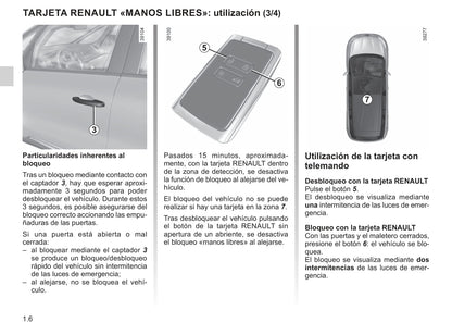 2015-2020 Renault Espace Manuel du propriétaire | Espagnol