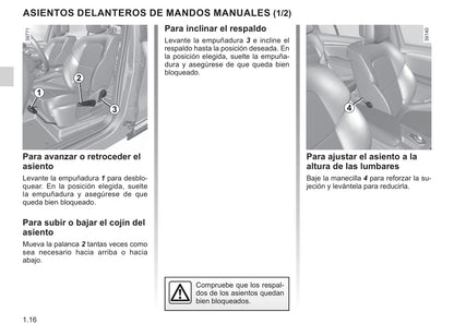 2015-2020 Renault Espace Manuel du propriétaire | Espagnol