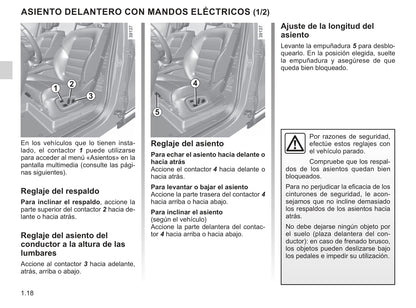 2015-2020 Renault Espace Manuel du propriétaire | Espagnol