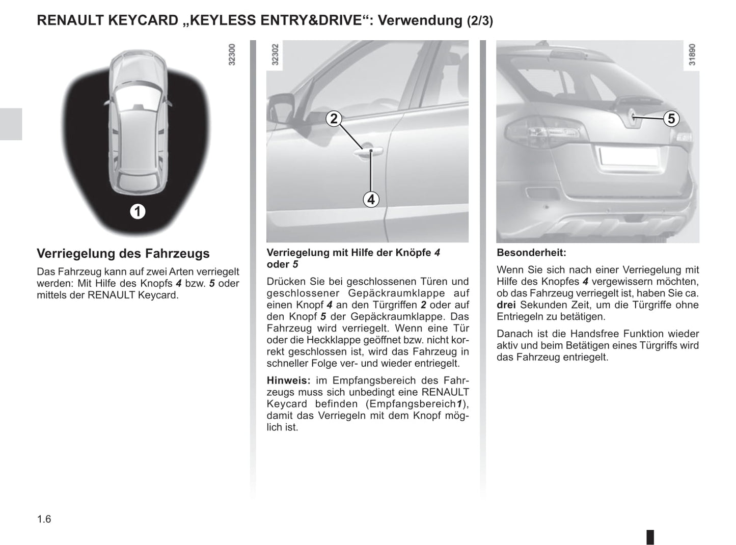 2013-2015 Renault Koleos Manuel du propriétaire | Allemand