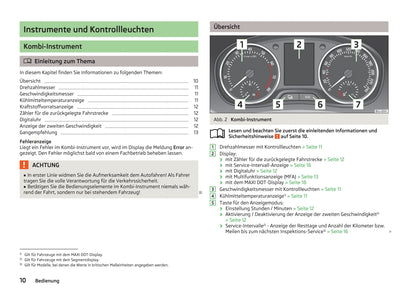 2013-2014 Skoda Fabia Owner's Manual | German