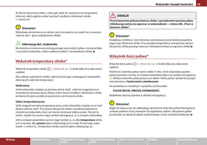 2009-2010 Skoda Roomster Owner's Manual | Polish