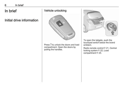 2014-2019 Vauxhall Corsa Bedienungsanleitung | Englisch