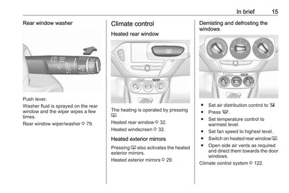 2014-2019 Vauxhall Corsa Bedienungsanleitung | Englisch