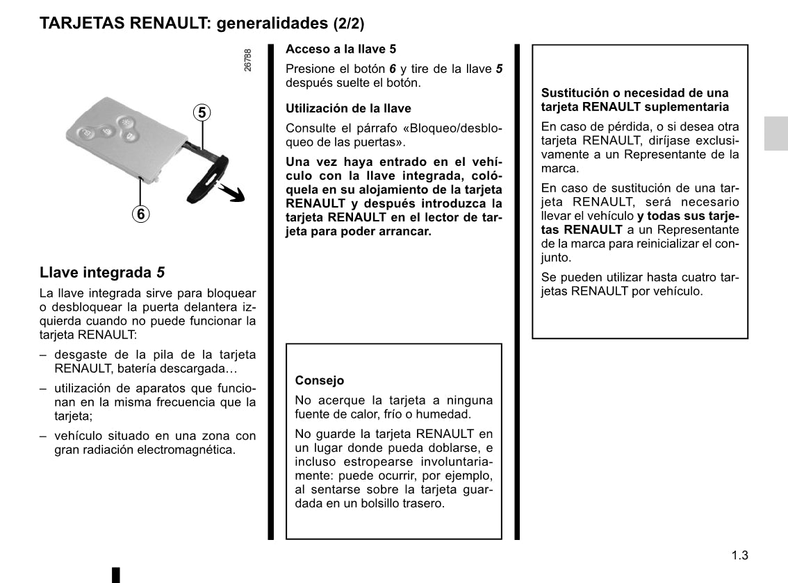 2015-2016 Renault Mégane Owner's Manual | Spanish